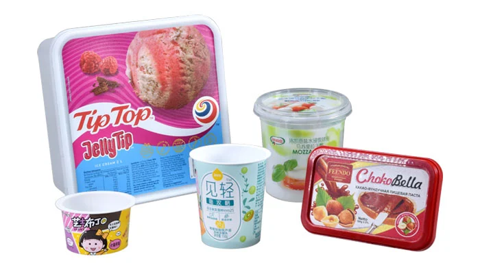 É IML impresso ice cream container uma opção de embalagem sustentável e ecológico?