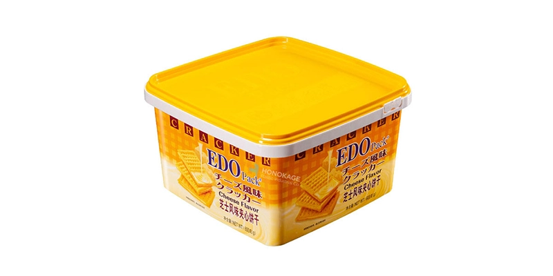 Recipiente de biscoito de plástico 3l IML